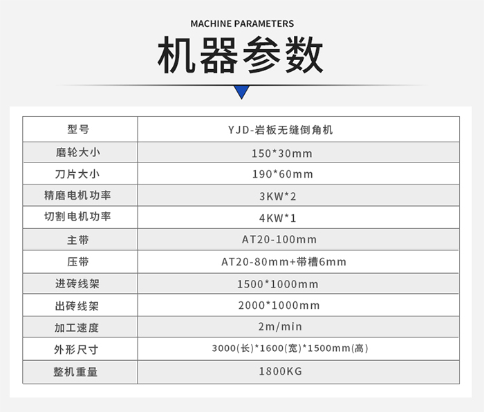 機(jī)器參數(shù) 機(jī)器參數(shù)